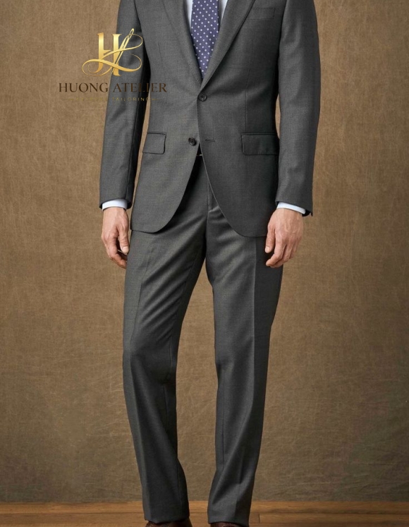 Charcoal Grey Formal Suit Ho Chi Minh 