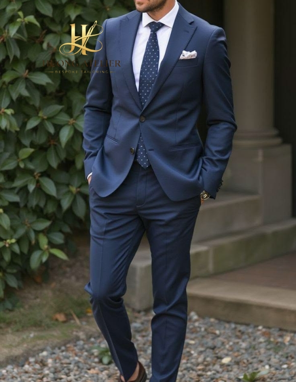 Navy Business Custom Suit Ho Chi Minh