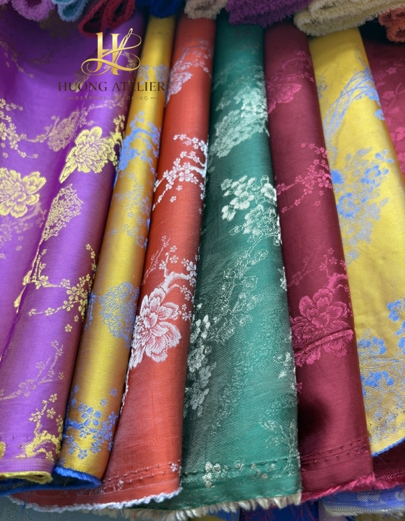 Silk Brocade Fabric