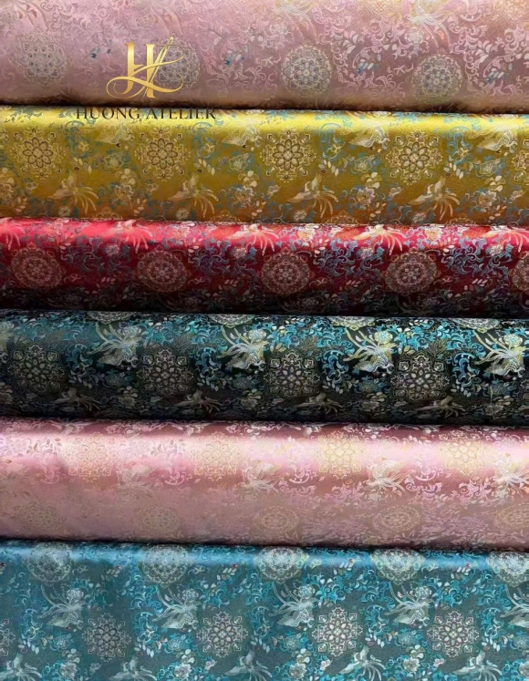 Silk Brocade Fabric